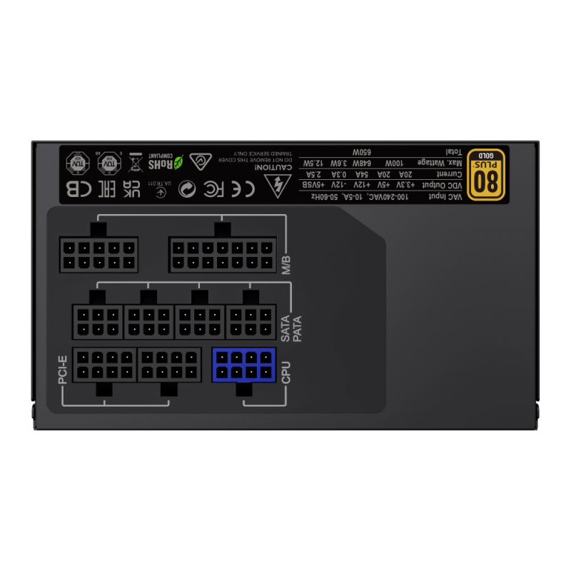 Блок живлення GameMax GX-650 Modular