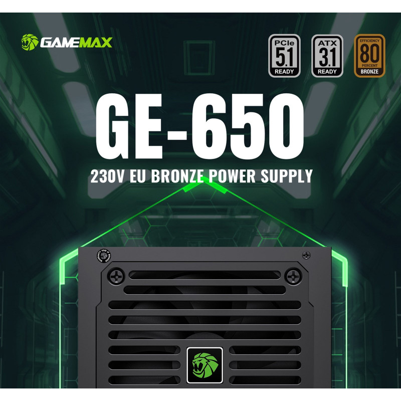 Блок живлення  GameMax GE-650
