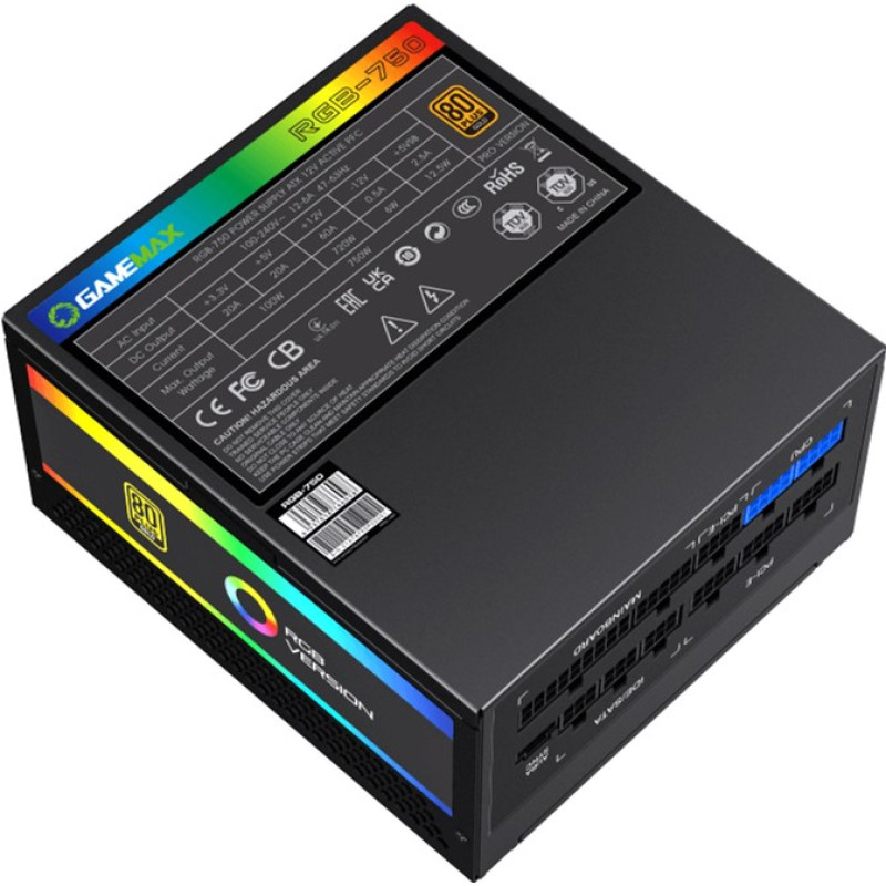 Блок живлення GameMax RGB-750 Pro