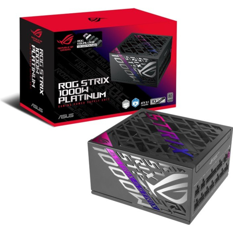 Блок живлення Asus ROG Strix 1000W Platinum ROG Equalizer (90YE00W7-B0NA00)