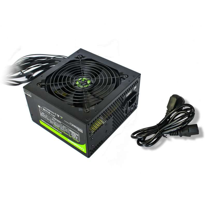 Блок живлення GameMax GM-400-PFC Black (400 Вт) 120мм