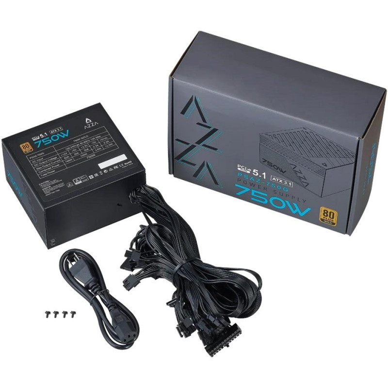 Блок живлення AZZA PSAZ-750G (ATX 3.1)