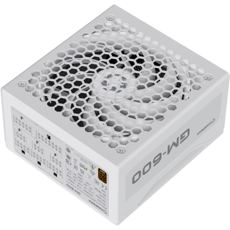 Блок живлення GAMEMAX GM-600 Modular white