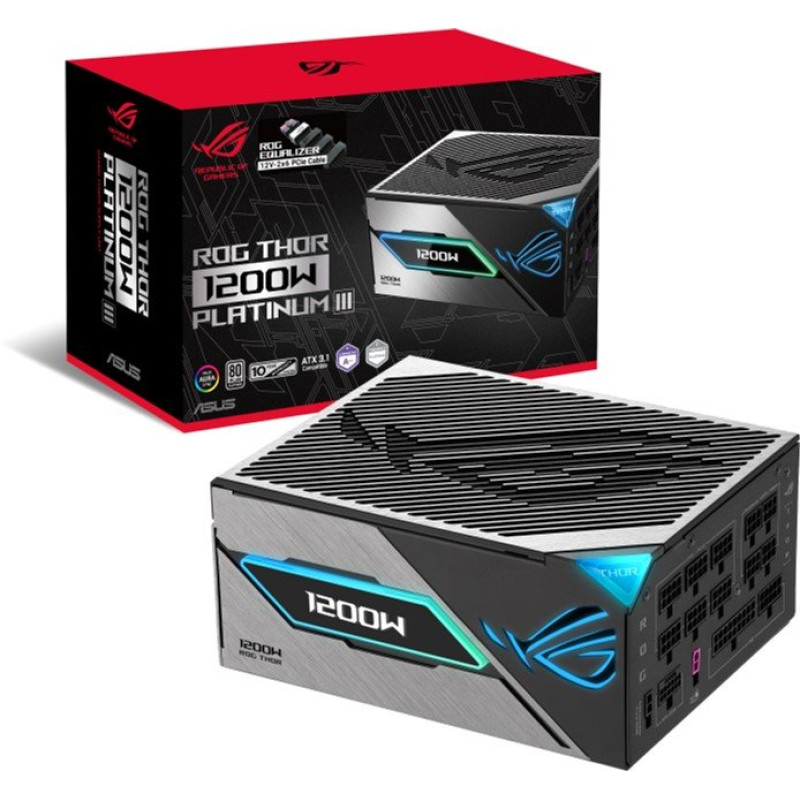 Блок живлення Asus ROG Thor 1000W Platinum III ROG Equalizer (90YE00V8-B0NA00)