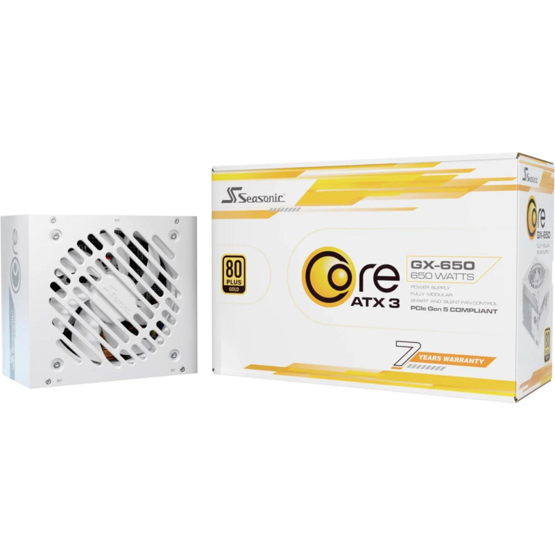 Блок живлення SEASONIC CORE GX-650-ATX31-WHT