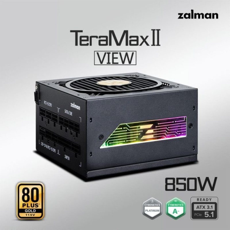 Блок живлення Zalman Teramax 2 View 850W (ZM850-TMX2VIEW)