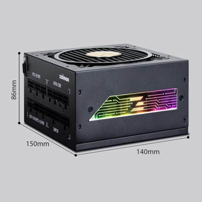 Блок живлення Zalman Teramax 2 View 850W (ZM850-TMX2VIEW)