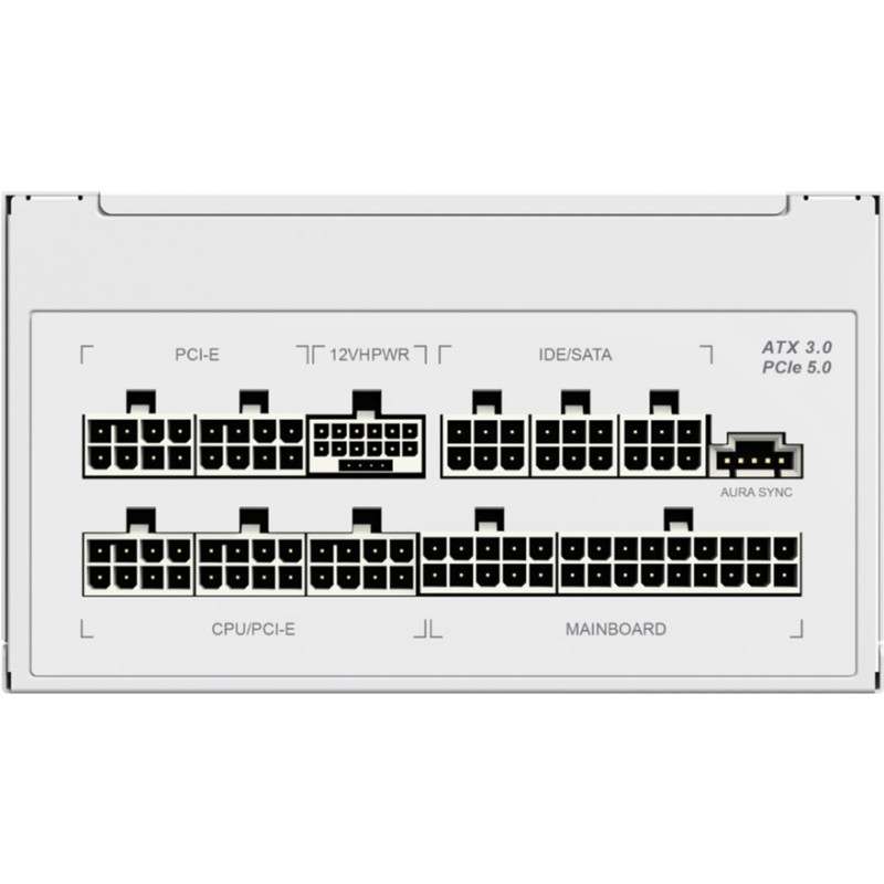 Блок живлення GAMEMAX RGB 750 PRO WH (ATX3.1PCIe5.1)