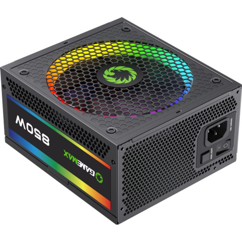 Блок живлення GAMEMAX RGB 850 PRO (ATX3.03.1 PCIe5.0)