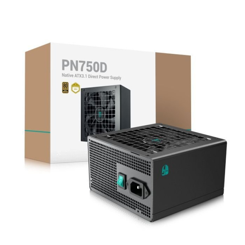 Блок живлення Deepcool GAMER STORM PN-D 750W 80+GOLD ATX3.1 (PN750D)(R-PN750D-FC0B-JGEU-V2)