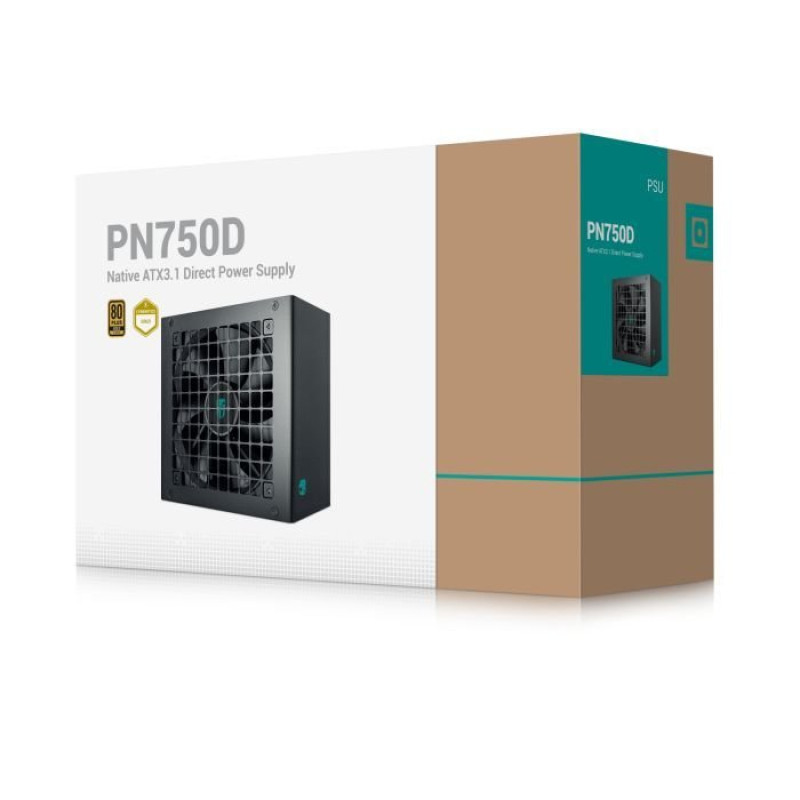Блок живлення Deepcool GAMER STORM PN-D 750W 80+GOLD ATX3.1 (PN750D)(R-PN750D-FC0B-JGEU-V2)