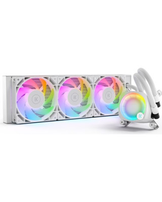 Система водяного охолодження EKWB EK-Nucleus AIO CR360 Lux D-RGB - White (3831109897850)