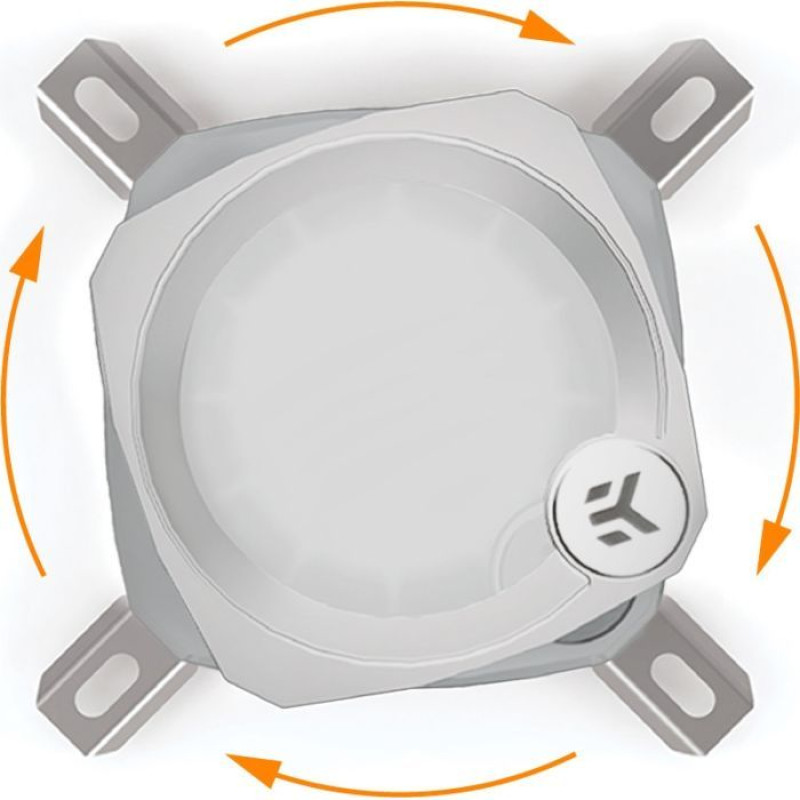 Система водяного охолодження EKWB EK-Nucleus AIO CR360 Lux D-RGB - White (3831109897850)