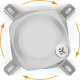 Система водяного охолодження EKWB EK-Nucleus AIO CR360 Lux D-RGB - White (3831109897850)