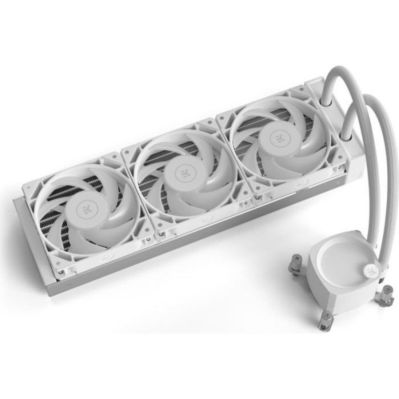 Система водяного охолодження EKWB EK-Nucleus AIO CR360 Lux D-RGB - White (3831109897850)