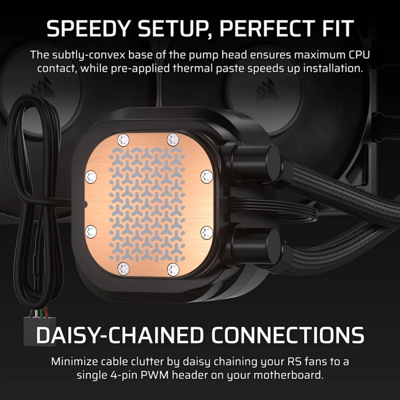 Система водяного охолодження Corsair Nautilus 240 RS LCD (CW-9061031-WW)