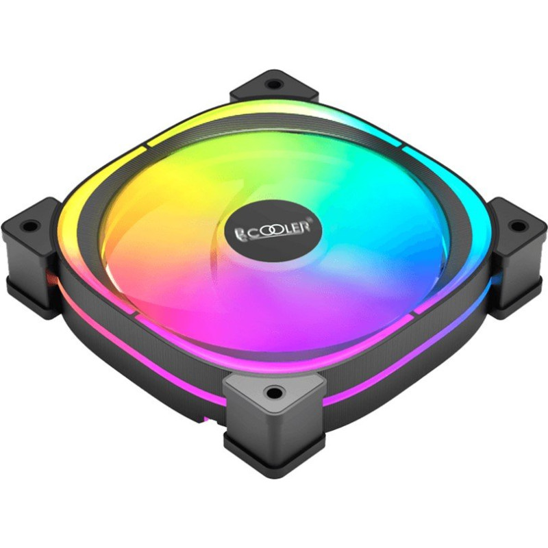 Вентилятор PCCooler EF120 ARGB Black (F3-L120BKAM1-GL)