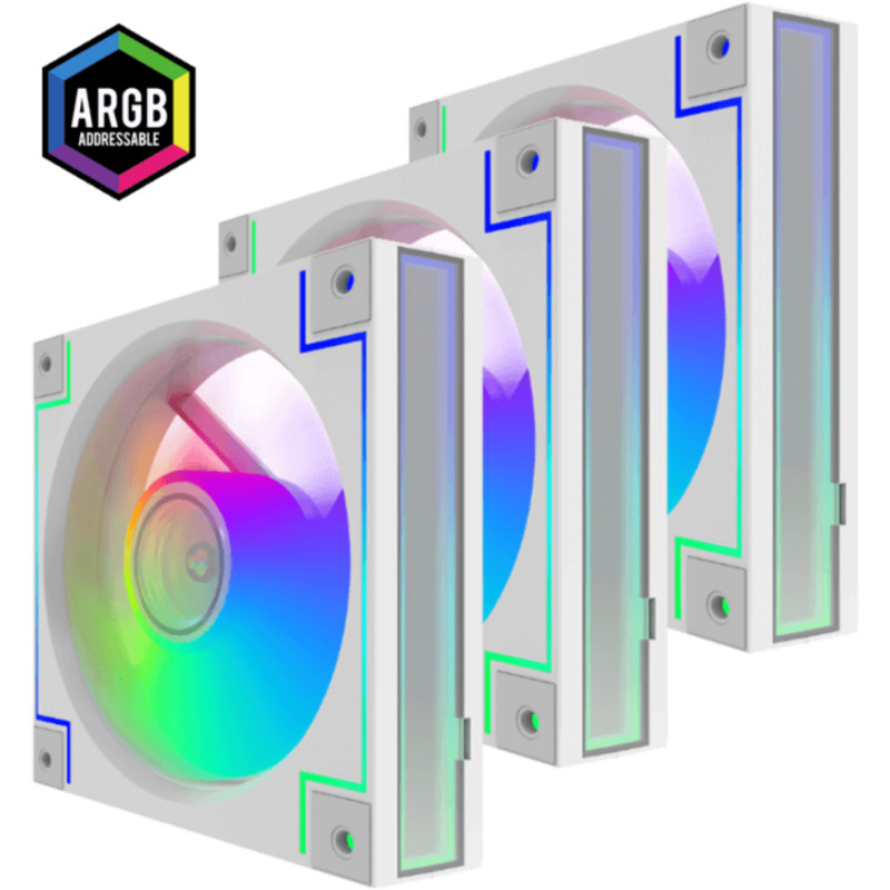 Кулер для корпусу GAMEMAX RD300 WH