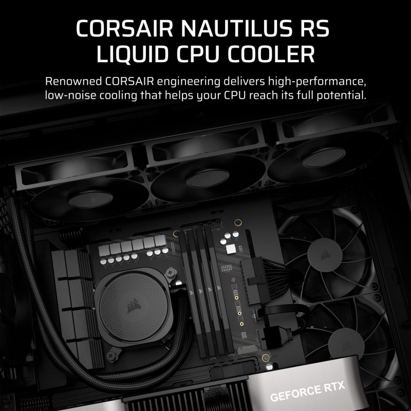 Система водяного охолодження Corsair Nautilus 360 RS (CW-9060089-WW)
