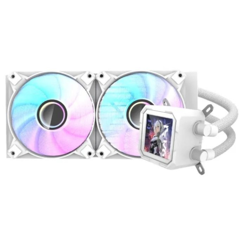 Система рідинного охолодження DARK FLASH DV240S WHITE