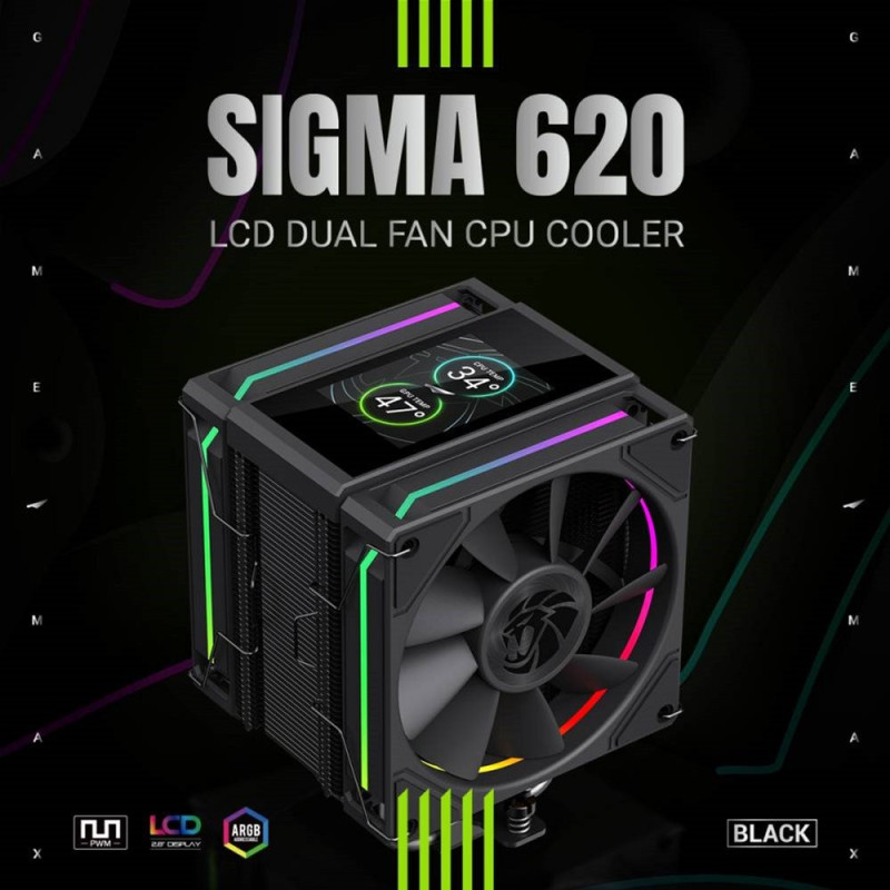 Кулер GAMEMAX SIGMA 620 BK