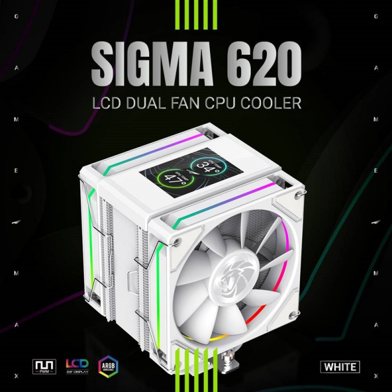Кулер GAMEMAX SIGMA 620 WH