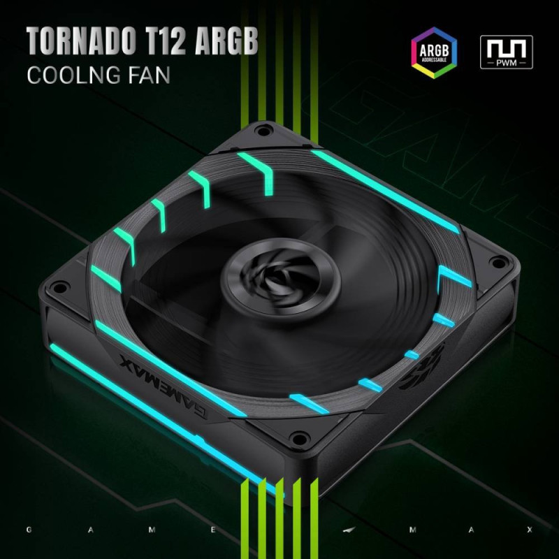 Кулер GameMax Tornado T12 ARGB