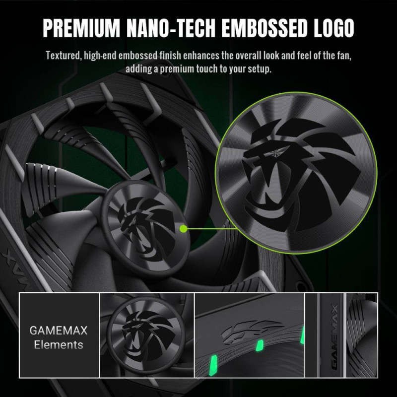 Кулер GameMax Tornado T12 ARGB