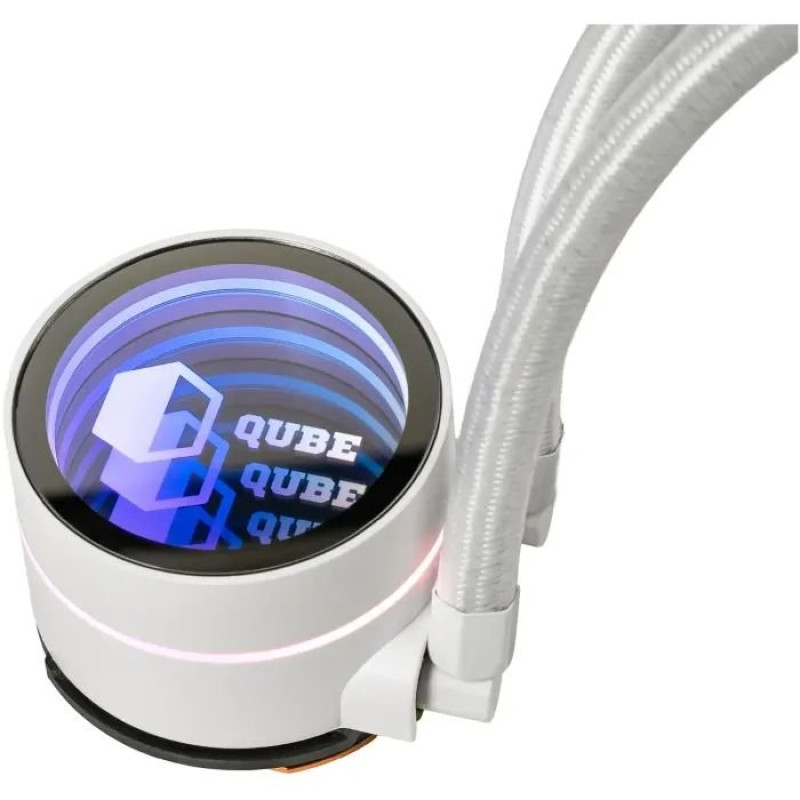 Система водяного охолодження Qube ZT-240 white