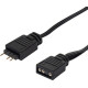 Кулер SILVER STONE Vista 120 ARGB Black (SST-VS120B-ARGB)