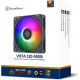 Кулер SILVER STONE Vista 120 ARGB Black (SST-VS120B-ARGB)