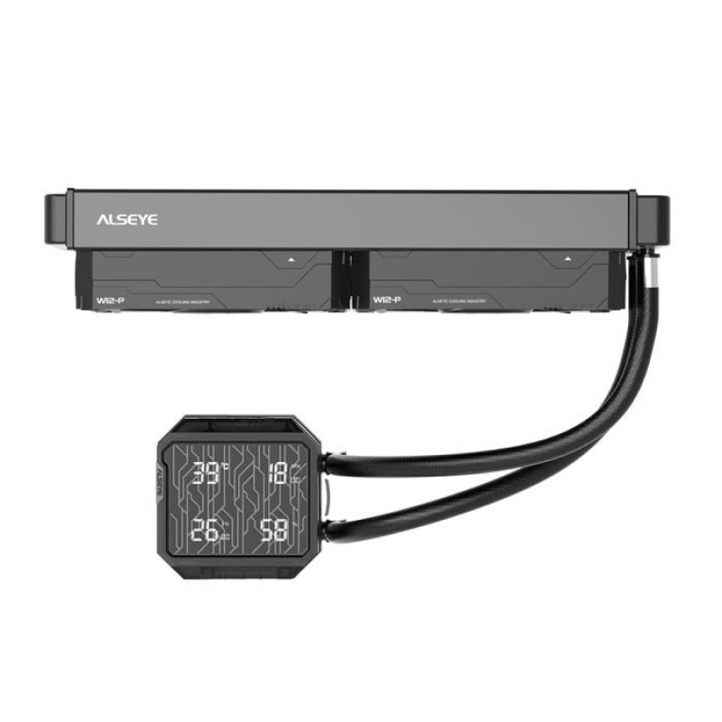 Система рідинного охолодження Alseye Q240 Plus(Black) (AS.02.11.0021)