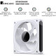 Кулер JONSBO FR-505WR Reverse ARGB White