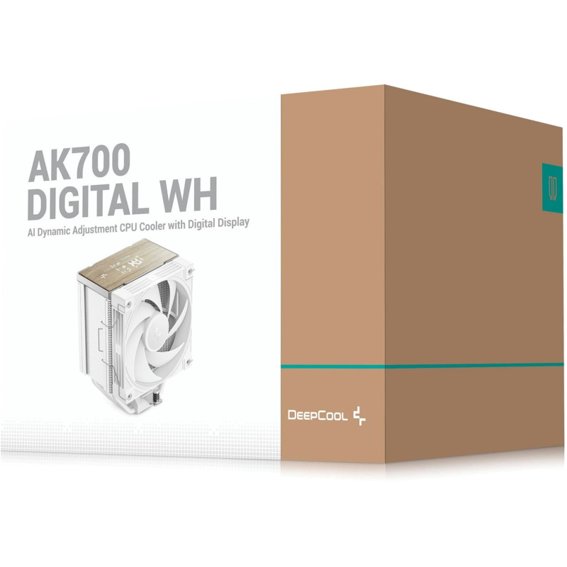 Кулер DeepCool AK700 Digital WH (R-AK700-WHNDMN-GJD)