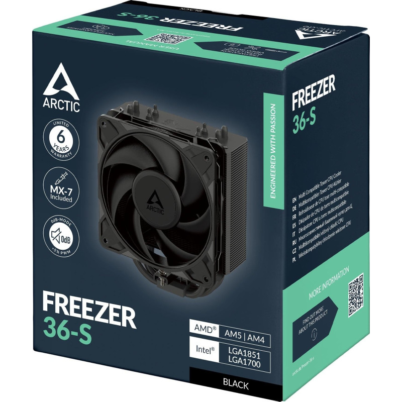 Кулер Arctic Freezer 36-S Black (ACFRE00196A)
