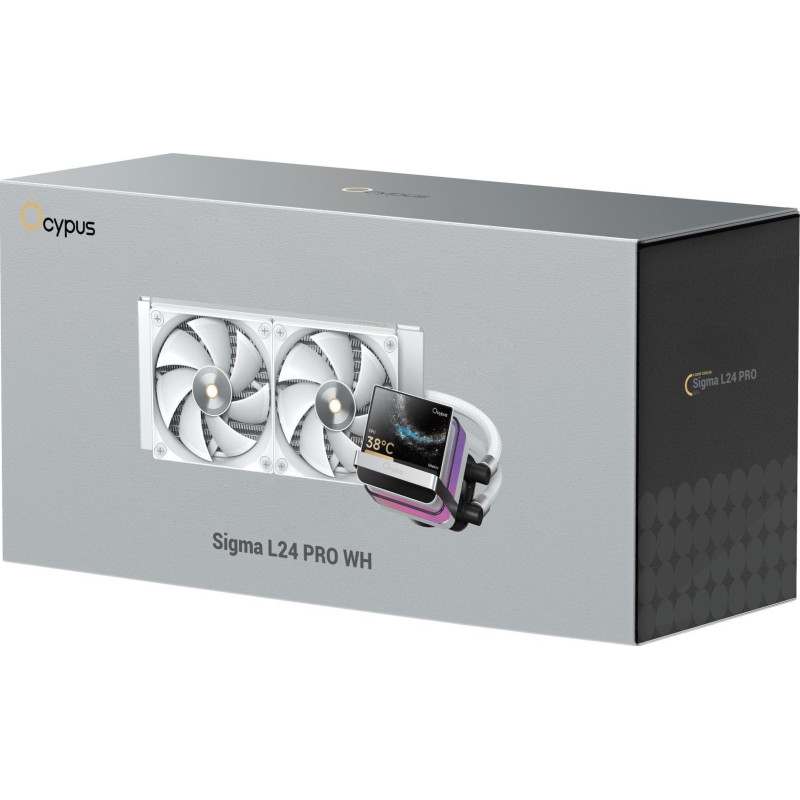 Система рідинного охолодження OCYPUS SIGMA L24 PRO WH (SIGMA-L24-WH2ANWL00P-GL)