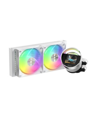 Система рідинного охолодження OCYPUS SIGMA L24 WH ARGB (SIGMA-L24-WH2AAWWN00X-GL)