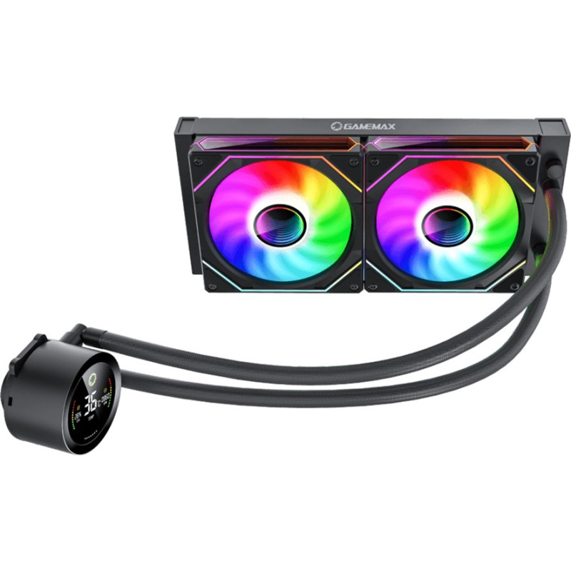 Водяне охолодження GameMax IceBurg 240 Digital BK 