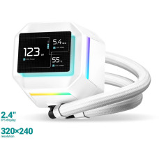 Система рідинного охолодження DeepCool LM240 WH (R-LM240-WHDMMC-1)