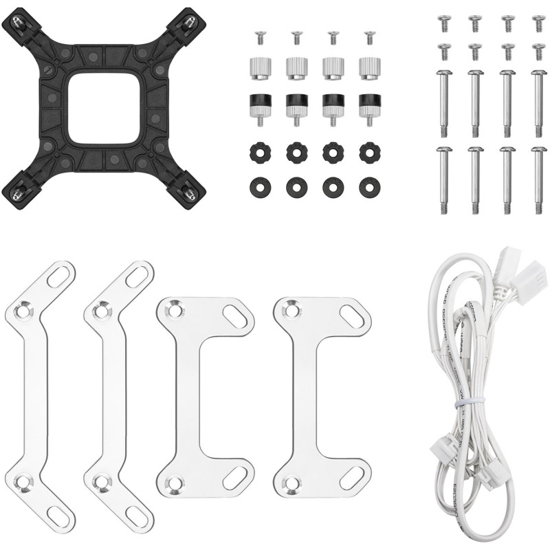 Система рідинного охолодження DeepCool LM240 WH (R-LM240-WHDMMC-1)