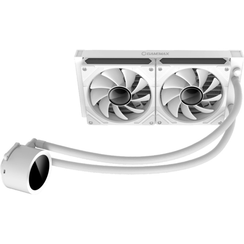 Водяне охолодження GameMax IceBurg 240 Digital WH