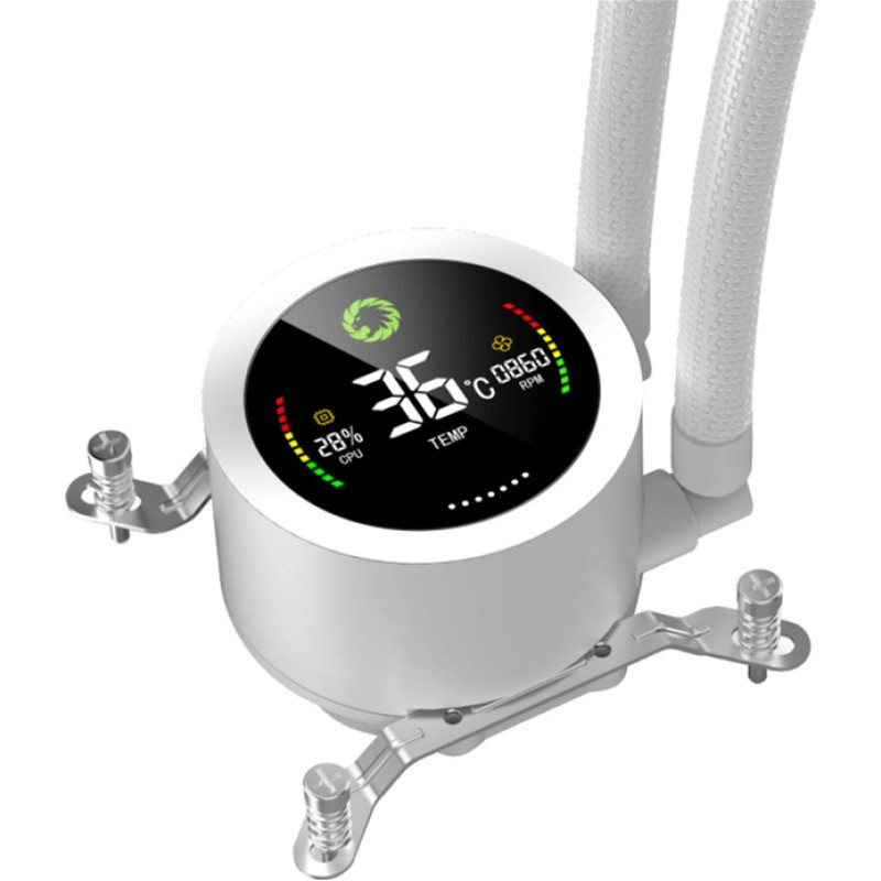 Водяне охолодження GameMax IceBurg 240 Digital WH