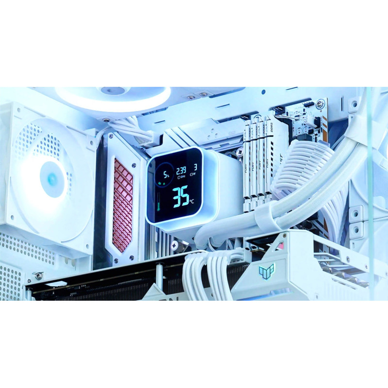 Система рідинного охолодження DeepCool LQ360 Ultra ARGB WH (R-LQ360-WHASMC-G-1)