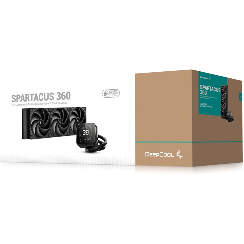 Система рідинного охолодження DeepCool Spartacus 360 Black (R-SPT360-BKDSMP-G-1)