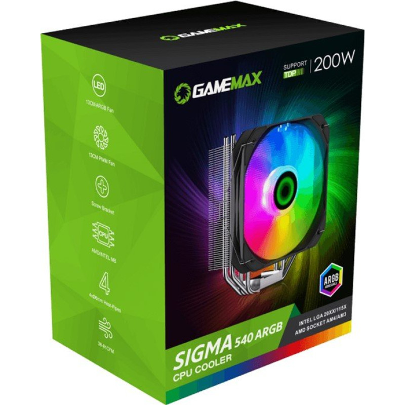 Система водного охолодження Gamemax Sigma 540 ARGB