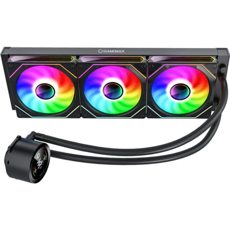 Водяне охолодження GameMax IceBurg 360 Digital BK