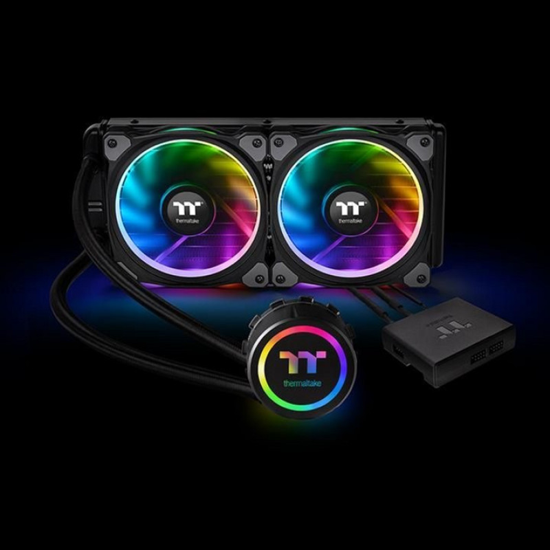 Система водяного охолодження Thermaltake Floe Riing RGB 240TT Premium Edition (CL-W157-PL12SW-A)