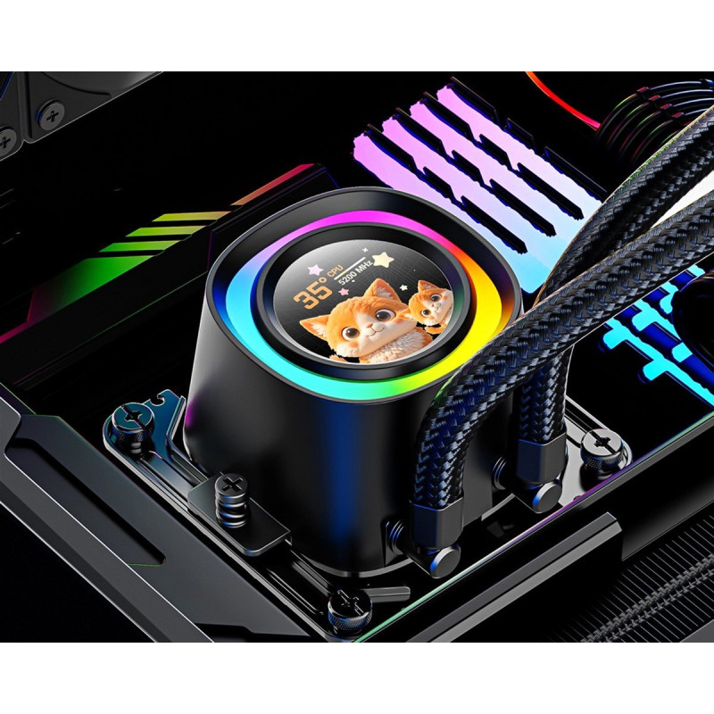 Система рідинного охолодження ID-Cooling FX240 LCD