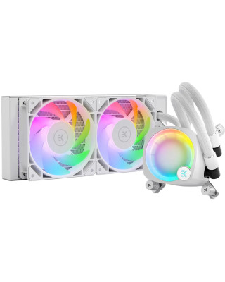 Система водяного охолодження EKWB EK-Nucleus AIO CR240 Lux D-RGB White (3831109897843)