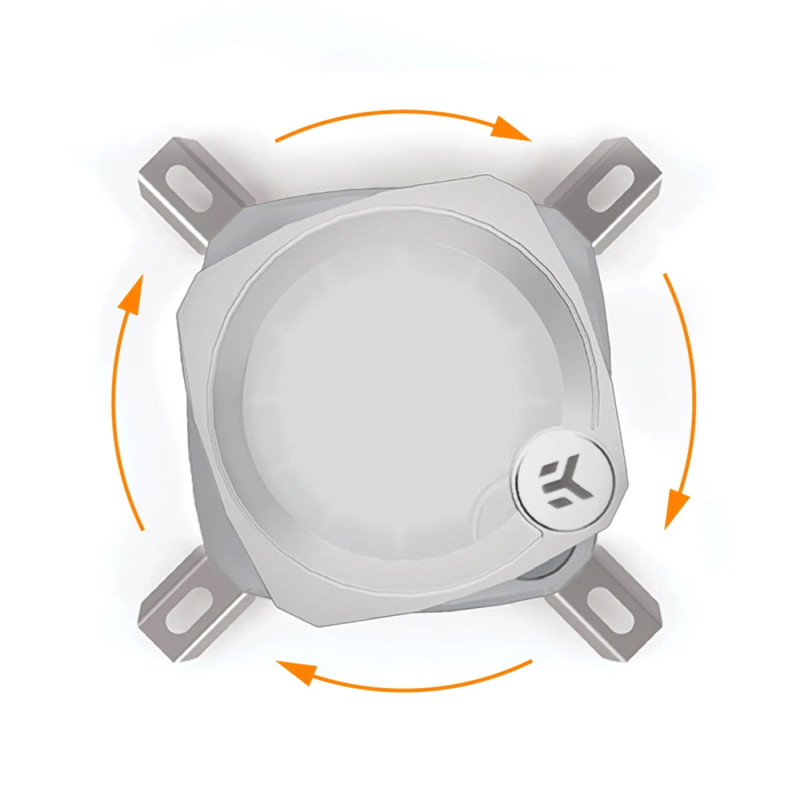 EKWB EK-NUCLEUS AIO CR240 LUX D-RGB White (3831109897843) Рідна система охолодження